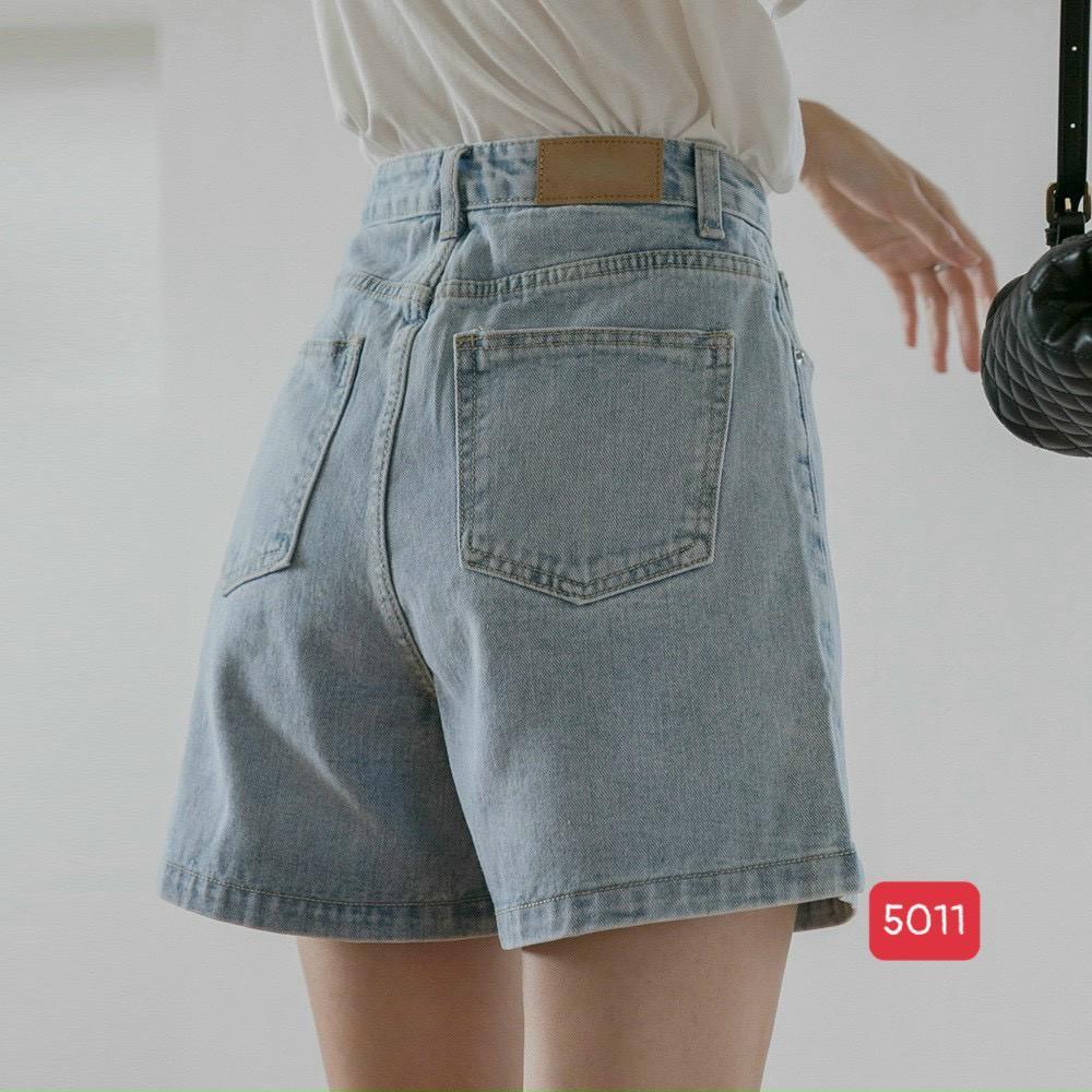 Quần short jean nữ trơn cao cấp vải co dãn nhẹ siêu hot hit Phuongnamshop20 p2