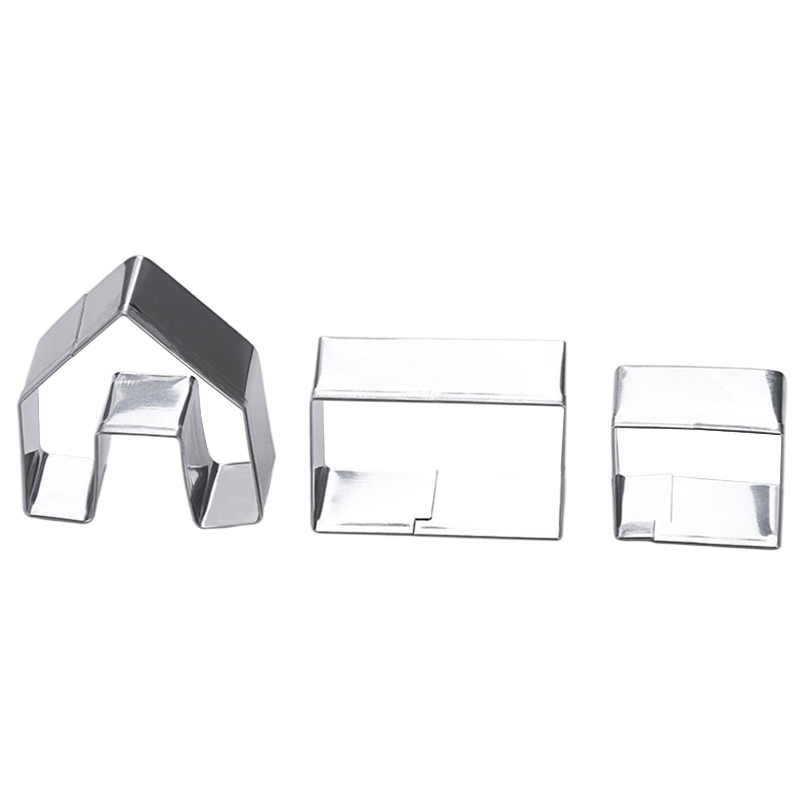 Hut Shape Stainless Steel Cake Fondant Baking Molds  Baking Pans