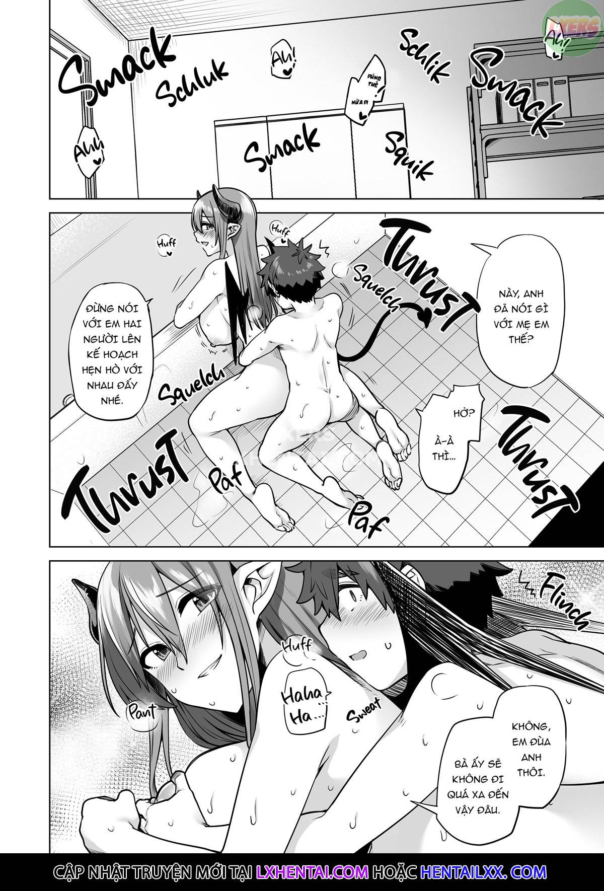 những quý cô succubus đang trên đường làm nhiệm vụ tạo ra sữa chapter 1 45