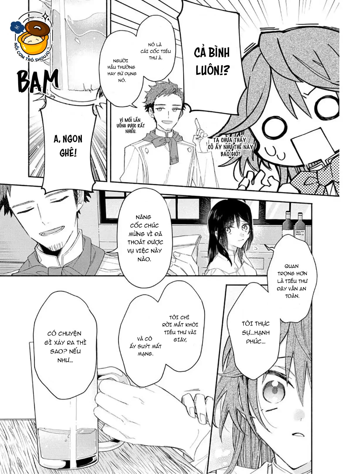 vì đã trở về thân phận ác nữ nên tôi nghĩ mình sẽ chạy trốn khỏi hoàng tử CHƯƠNG 4 13