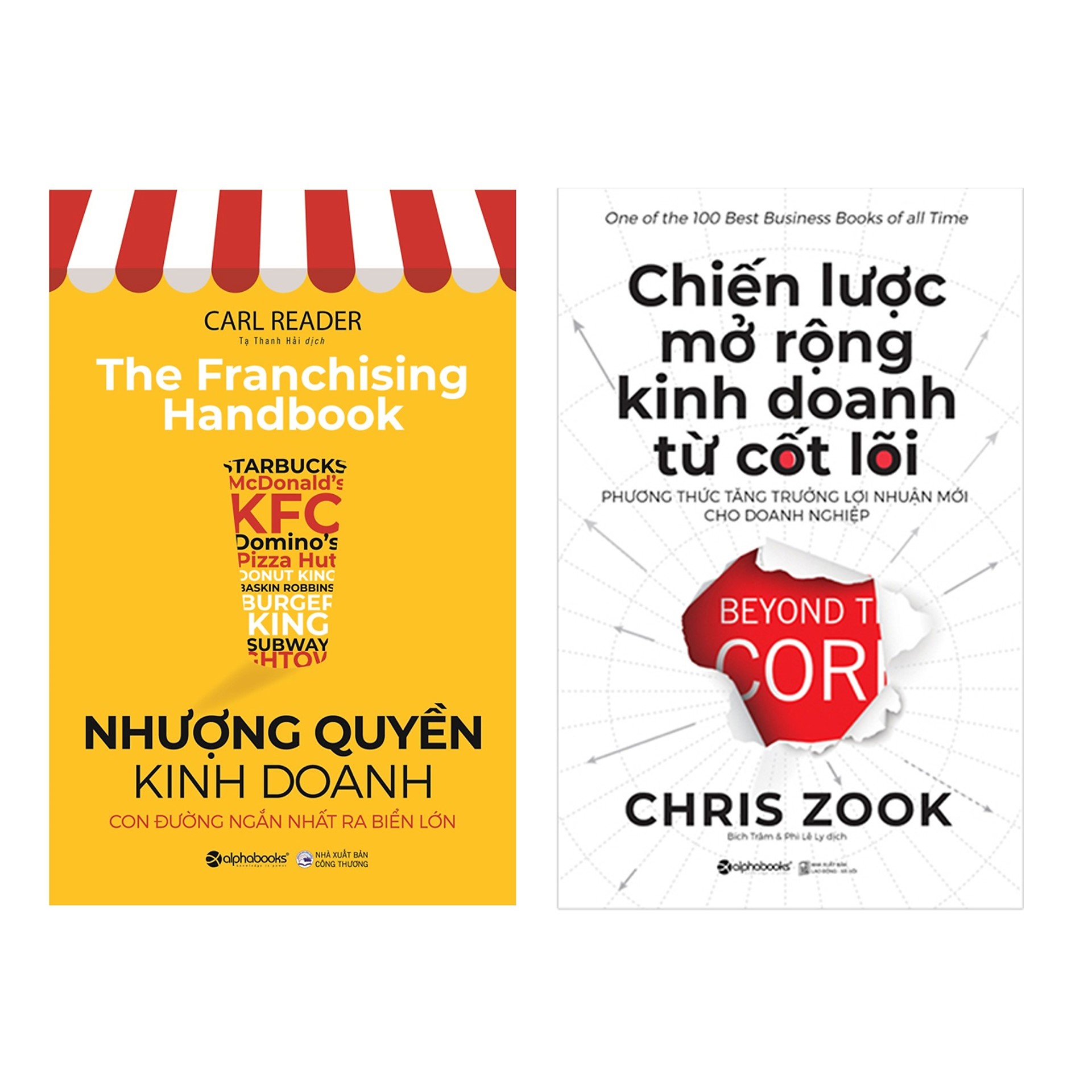 Combo Sách : Nhượng Quyền Kinh Doanh - Con Đường Ngắn Nhất Ra Biển Lớn + Chiến Lược Mở Rộng Kinh Doanh Từ Cốt Lõi