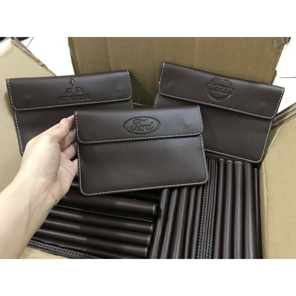 Ví da đựng giấy tờ xe ô tô cao cấp