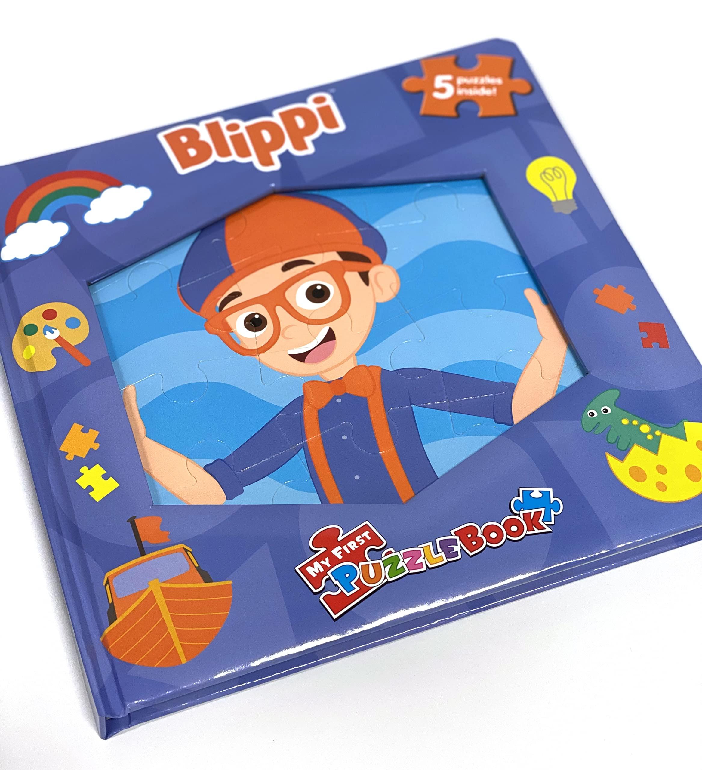My First Puzzle Book: Moonbug Blippi