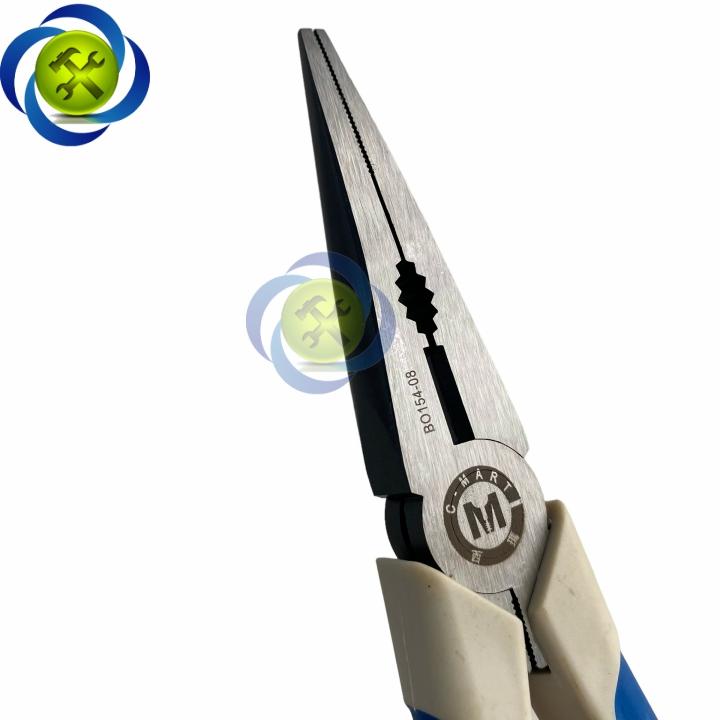 Kìm nhọn công nghiệp 200mm/8inch C-MART B0154-08