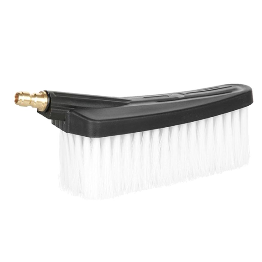 Spraying Car Cleaning 1/4'' Connector Triangle Soft Brushes Replacements