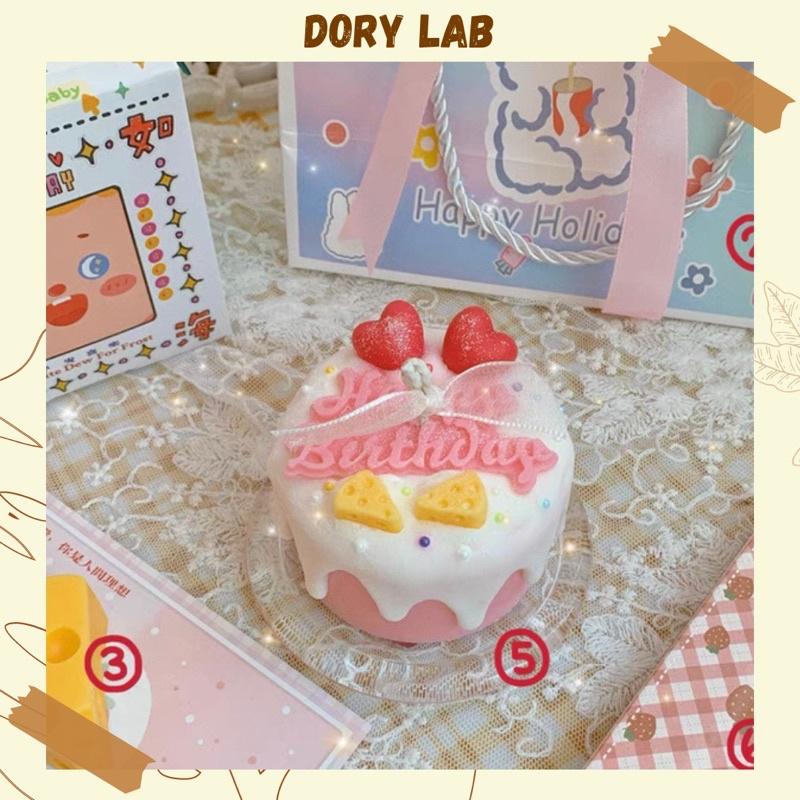 Nến Thơm Handmade Bánh Kem Trái Tim , Quà Tặng Ý Nghĩa-Dory Lab