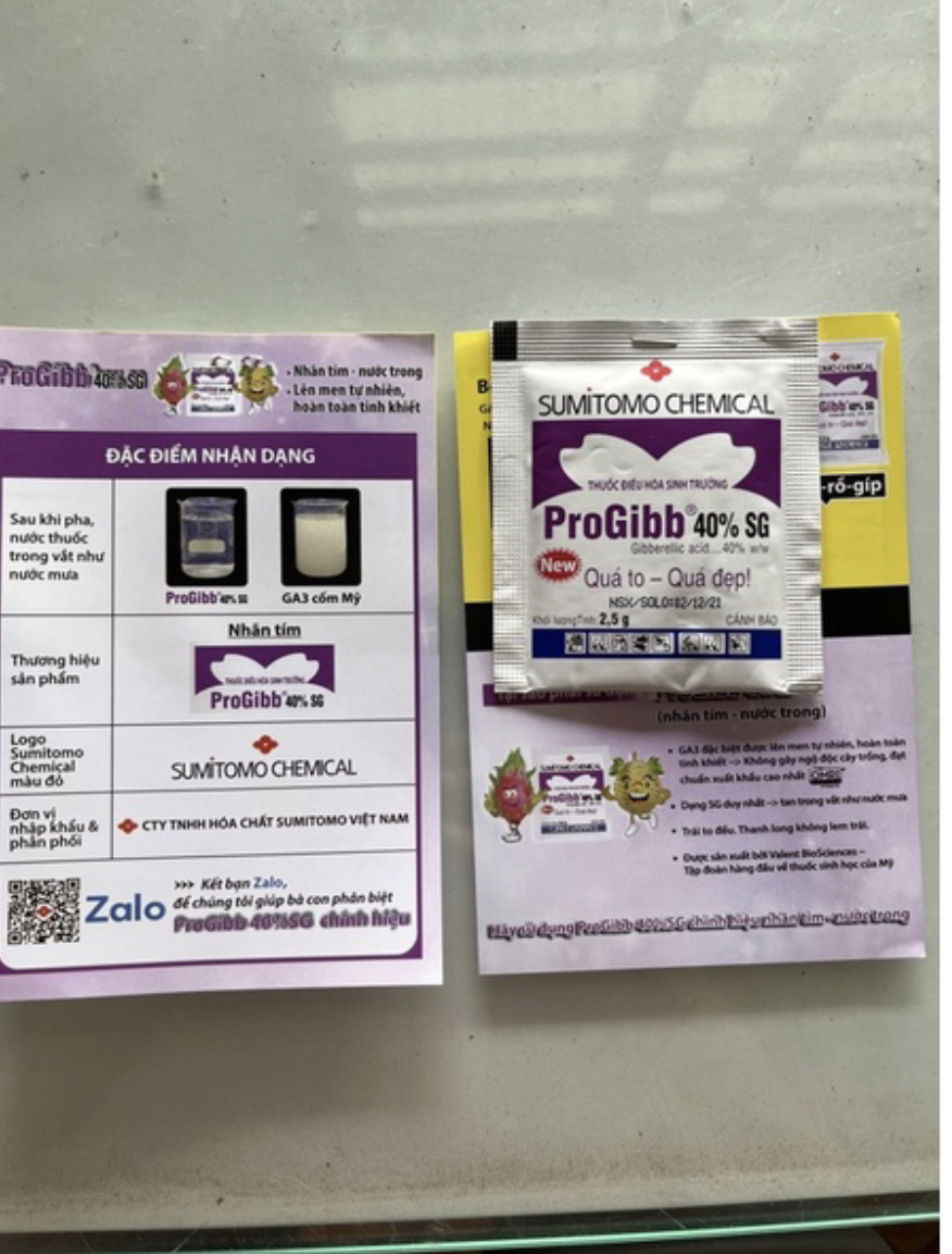 Thuốc Điều Hòa Sinh Trưởng - Ga3 cốm - Xuất Xứ Mỹ - Gói 2.5g