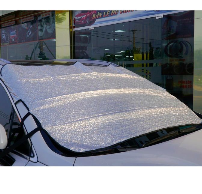 Tấm cách nhiệt chống nóng kính lái ô tô, tấm chắn nắng kính lái xe hơi.