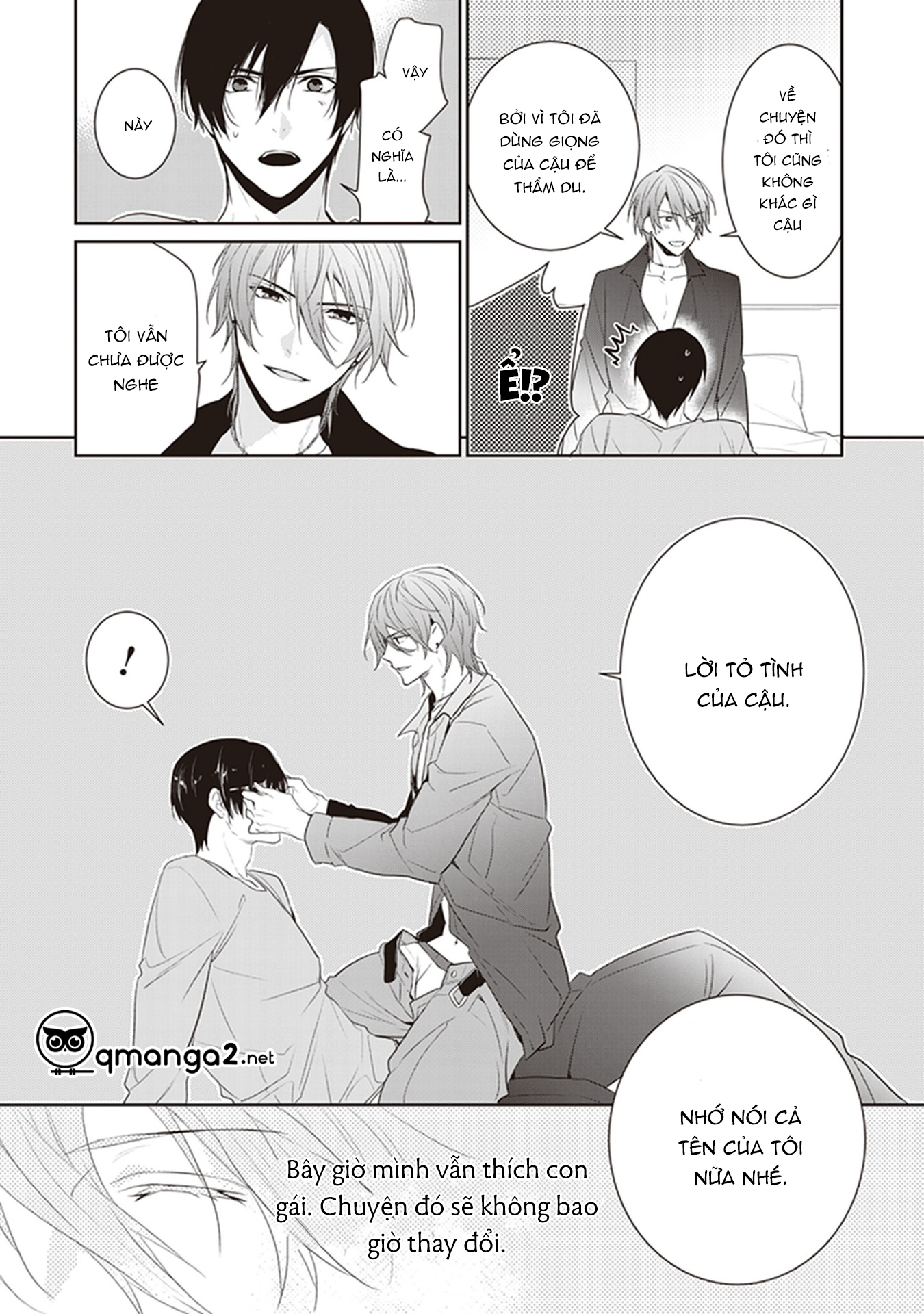 chỉ cần nghe giọng nói của cậu chapter 1.2 25