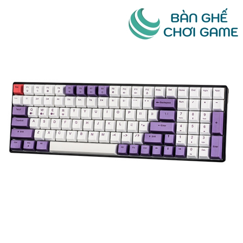 Bàn phím cơ không dây E-Dra EK396W Gateron Switch - Hàng chính hãng