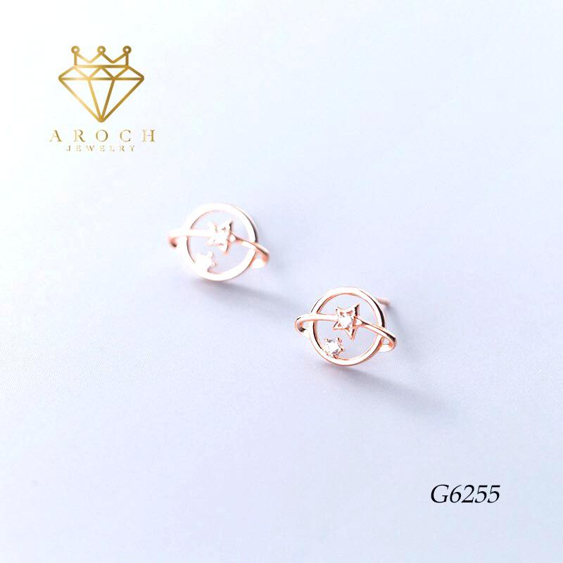  Khuyên tai bạc Ý s925 G6255 - AROCH Jewelry