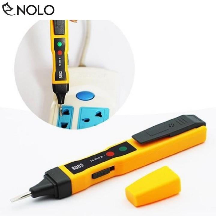 Bút Thử Điện Âm Tường AC & DC Với Chip Cảm Biến Cực Nhạy