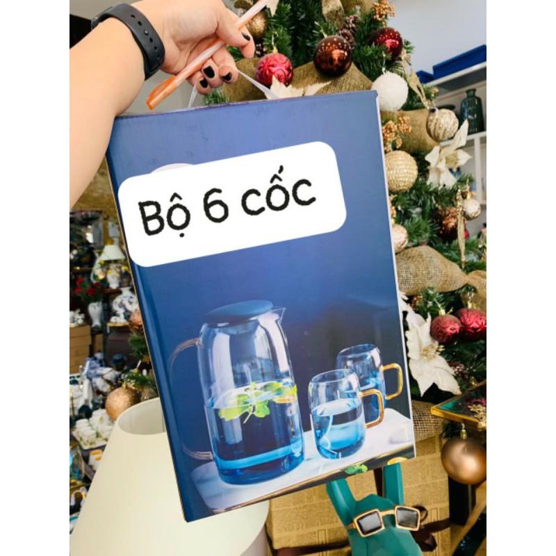 Bộ cốc thủy tinh cao cấp