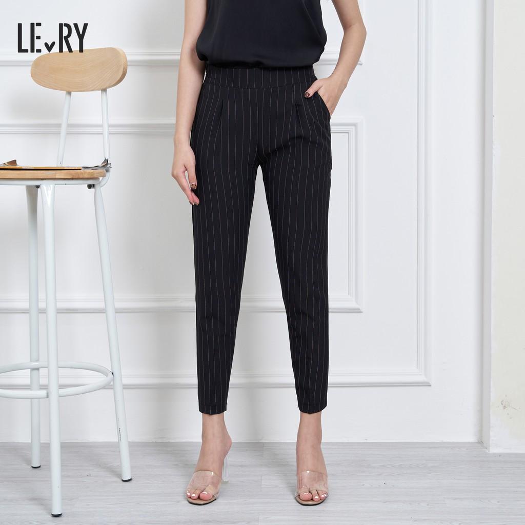 Quần big size cho chị em béo, quần công sở che bụng QD16