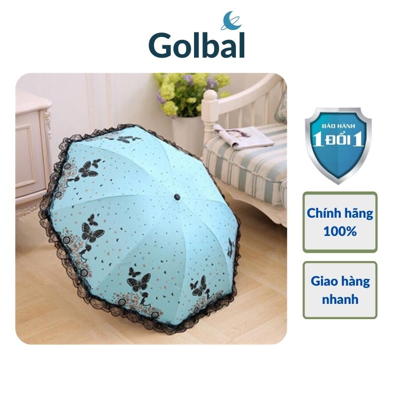 Dù Che Mưa Che Nắng Chống Tia UV Gấp Gọn Bướm Xinh Golbal Model OD-09 - Hàng Chính Hãng