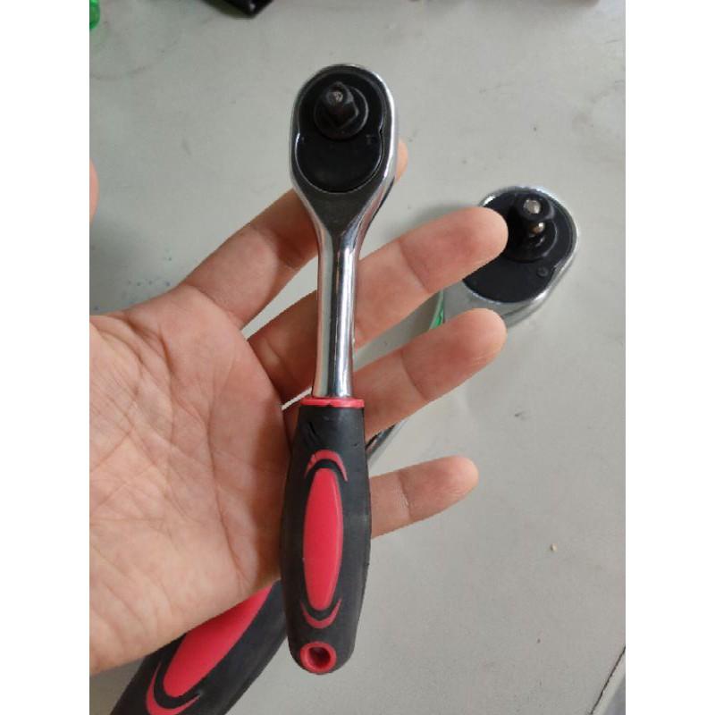 Tay vặn ốc tự động 2 chiều - cần lắc xiết khẩu