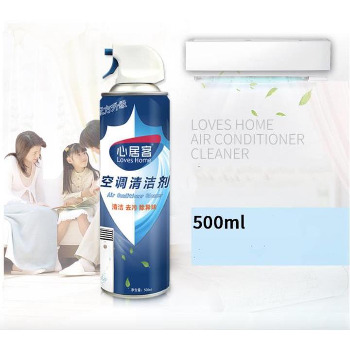 DUNG DỊCH VỆ SINH MÁY LẠNH NHÀ CỬA TRÊN Ô TÔ TIỆN LỢI DUNG TÍCH 500ml