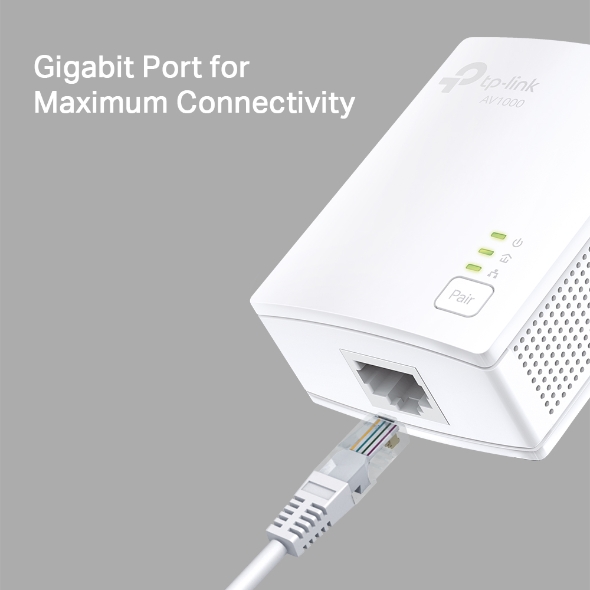 Bộ Chuyển Đổi Internet TP-Link TL-PA7017 KIT Qua Đường Dây Điện Giagbit AV 1000Mbps - Hàng Chính Hãng