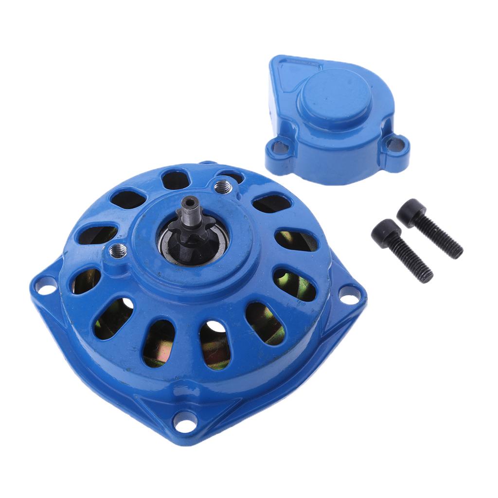 25H 6T Clutch Drum Gear Box for 2 Stroke 47cc 49cc Mini Pocket Bike ATV Blue