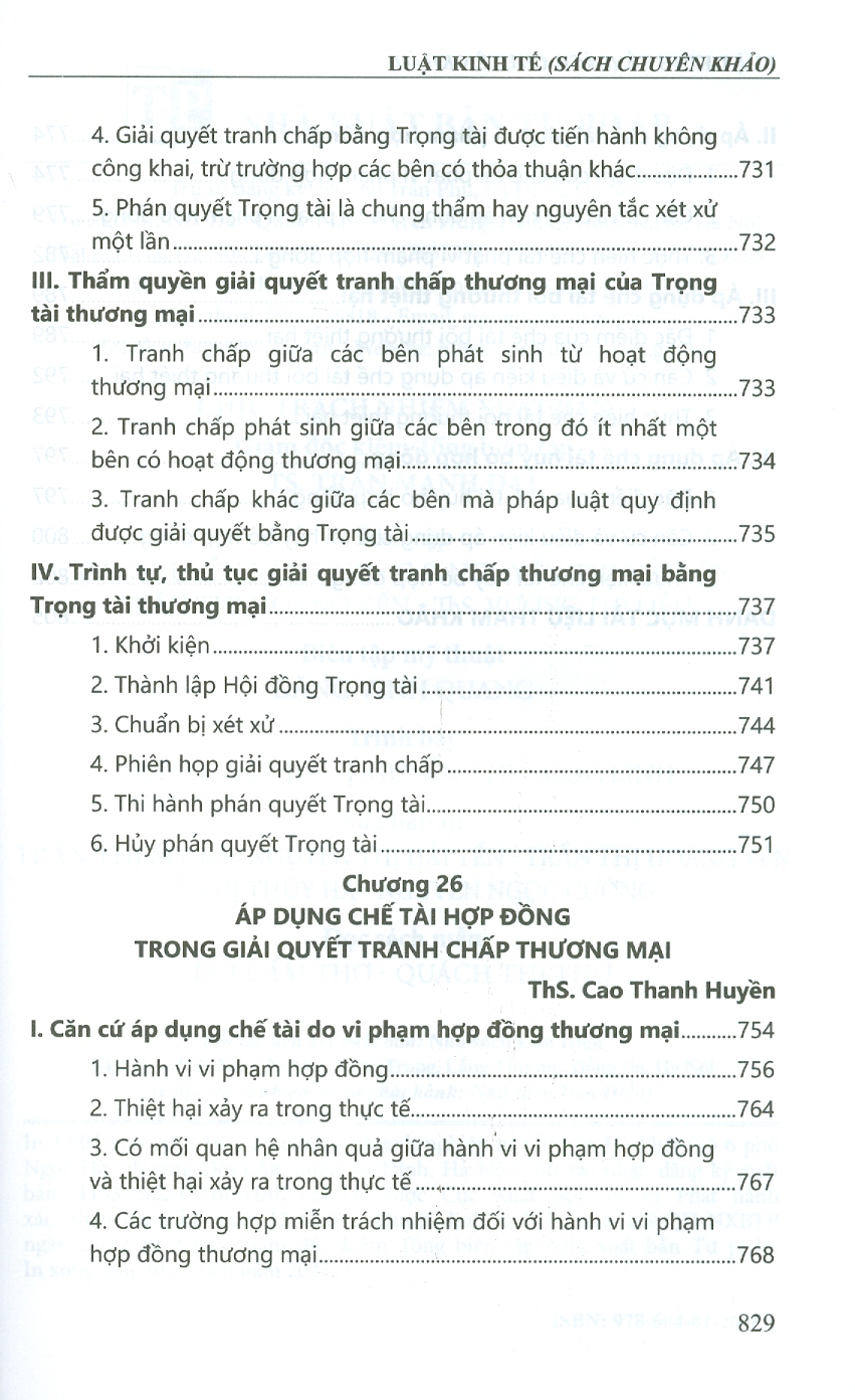 Luật Kinh Tế - Sách chuyên khảo