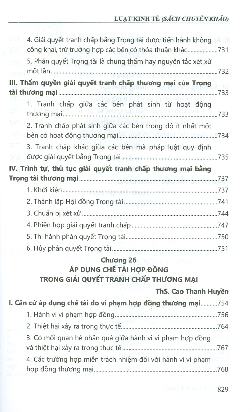 Luật Kinh Tế (Tái bản lần thứ nhất, có sửa đổi, bổ sung) - Sách chuyên khảo