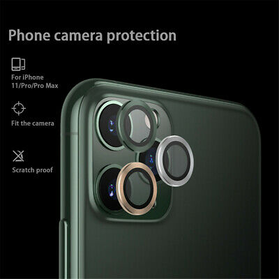 FOR APPLE IPHONE 12 Pro Max 12 Mini Metal Tempered Glass Camera Lens Protector - £4.99 | PicClick UK