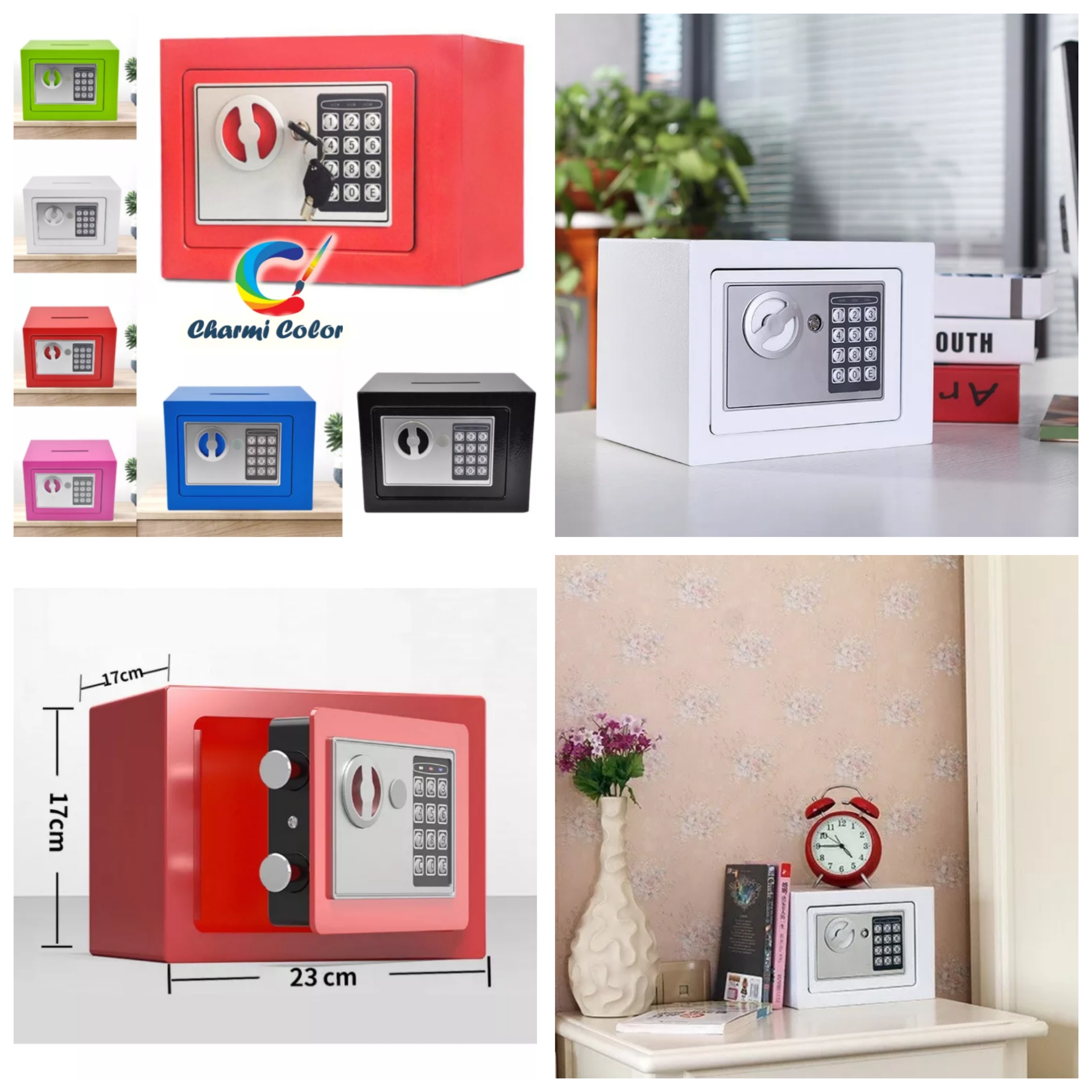 CÔNG NGHỆ MỚI VỚI KÉT SẮT MINI KHÓA ĐIỆN TỬ MẬT MÃ CAO AN TOÀN CHỐNG CHÁY MẪU MỚI HÀNG CAO CẤP