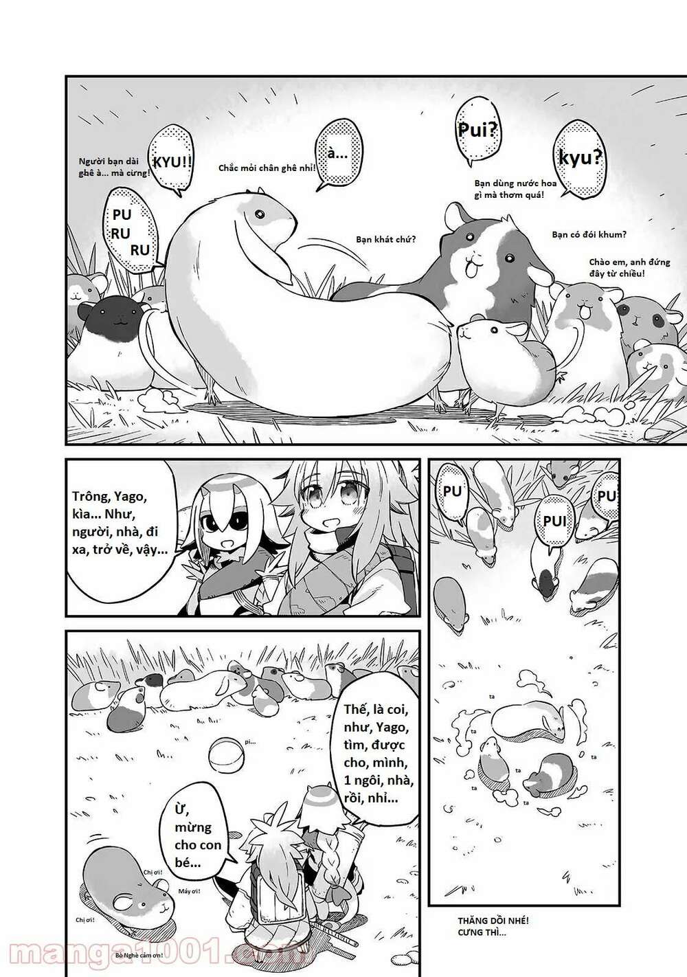 ngay cả khi hậu tận thế, thật hạnh phúc vẫn còn được sống... chapter 18.2 9