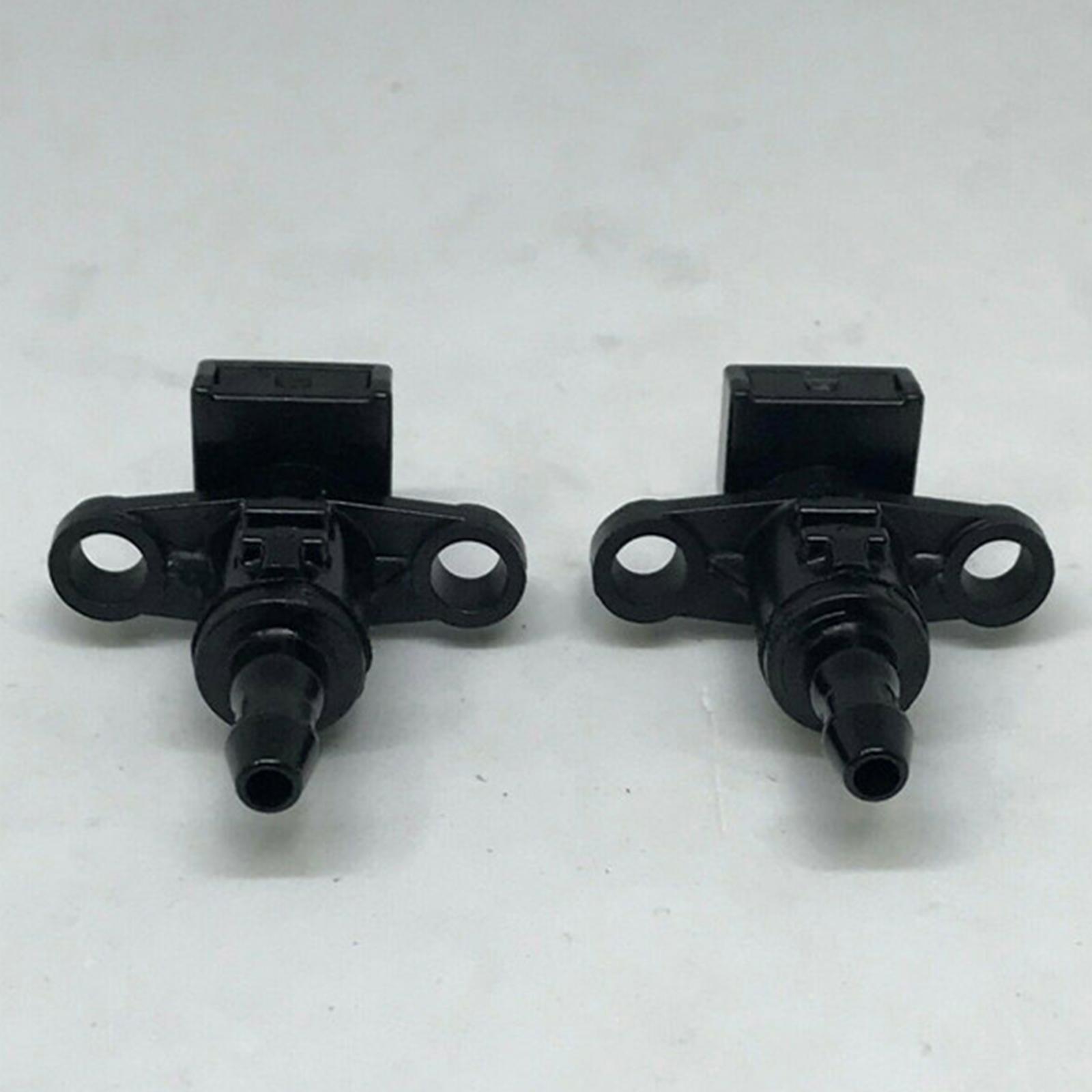 2Pcs Vehicle Windshield Washer Nozzle for Accessories
