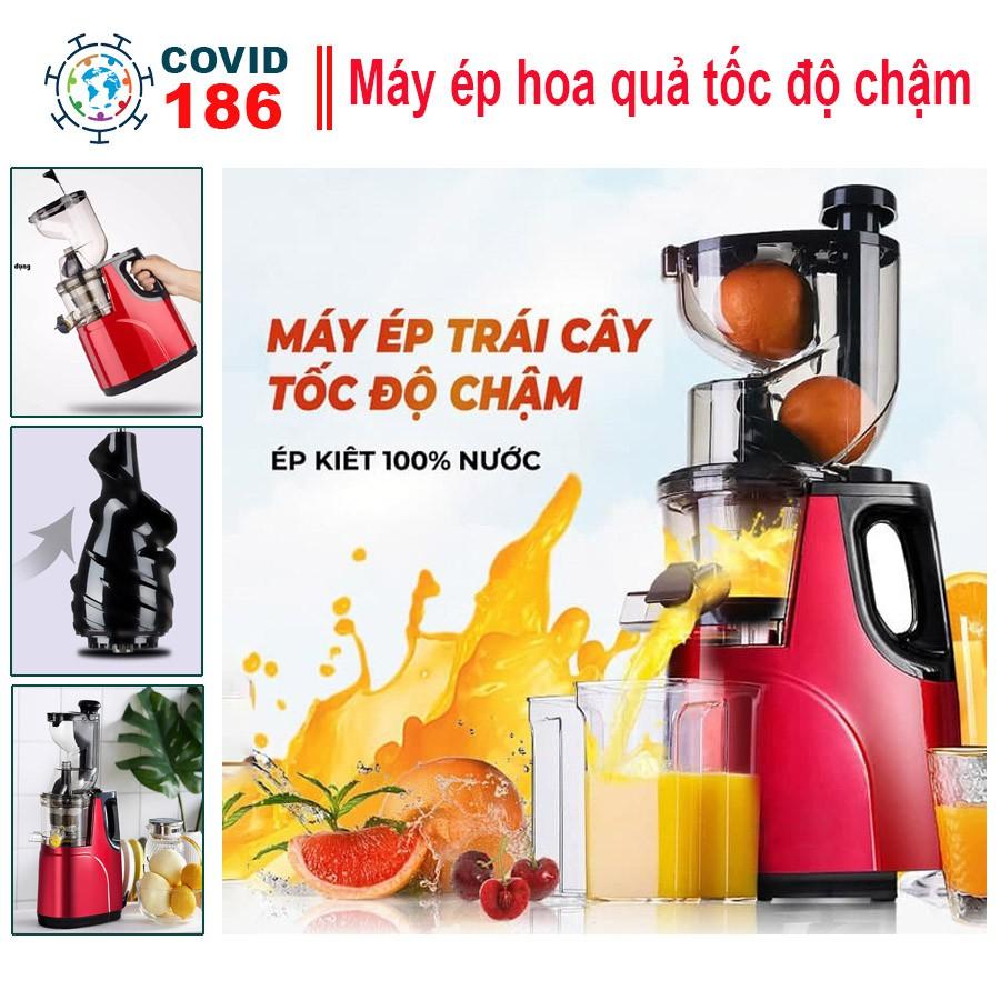 Máy ép hoa quả chậm X2000 đa năng, máy sinh tố xay hoa quả, rau củ, các loại hạt tiện dụng công suất lớn nhà bếp