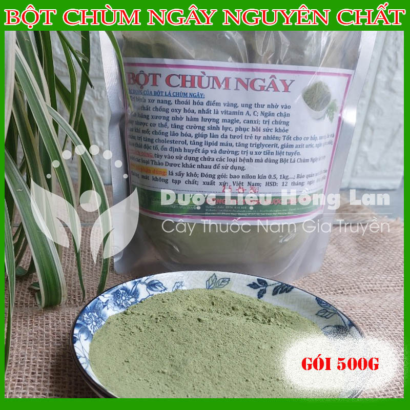 Bột Chùm Ngây 500g Sấy Lạnh 100% Nguyên Chất - Hàng Công Ty loại 1