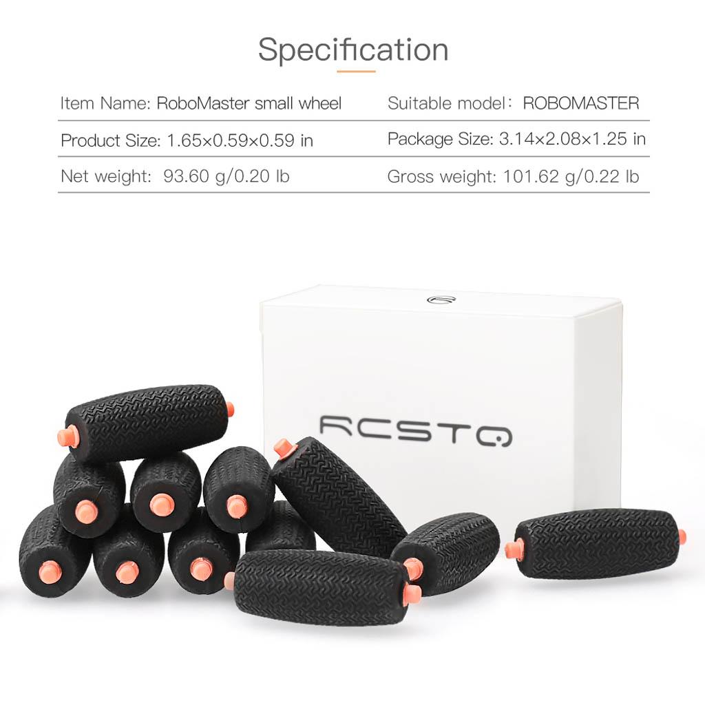 12 Miếng Bánh Xe Hỗ Trợ cho DJI RoboMaster S1 Chủ Giáo Dục Bánh Xe Robot