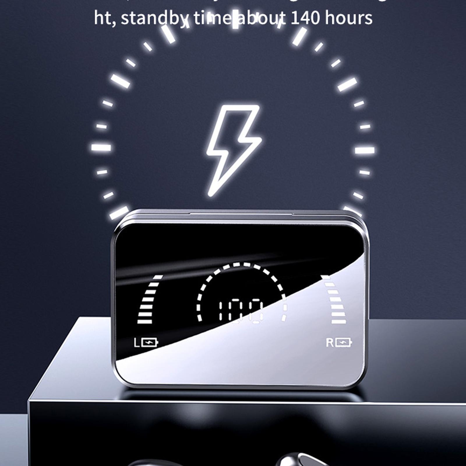 Sports Waterproof Bluetooth 5.0 TWS Stereo Headphone Headsets Earphones 3500mAh Universal Compatibility