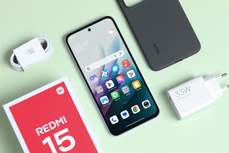 Điện thoại Xiaomi Redmi 15 8GB/128GB - Hàng Chính Hãng