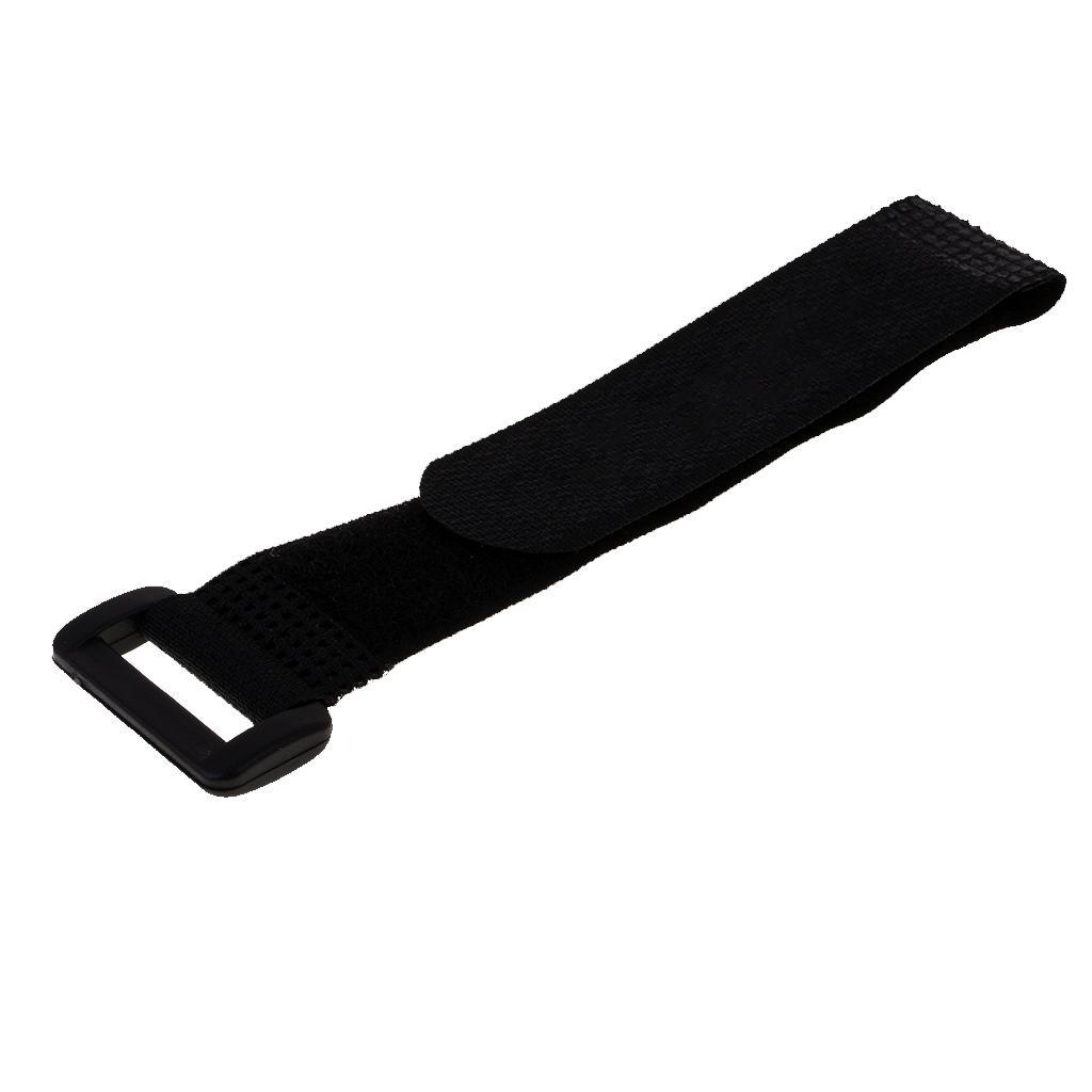 3-5pack 10 Pieces Nylon Hook and Loop Straps Fastening Cable Ties with Buckle