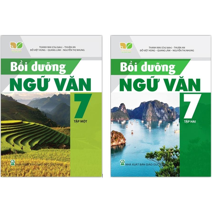 Sách - ComBo Bồi dưỡng Ngữ văn 7 tập 1 + tập 2