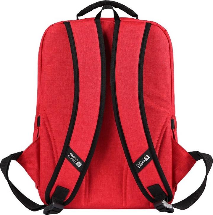 Balo học sinh Simplecarry Issac2   - Red/Grey
