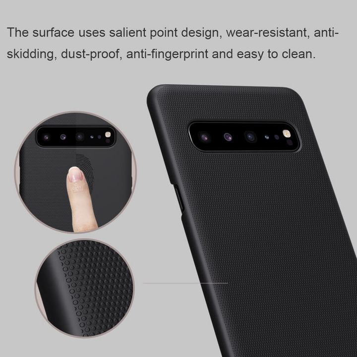 Ốp lưng cho Samsung S10 5G cứng Nillkin - Hàng nhập khẩu
