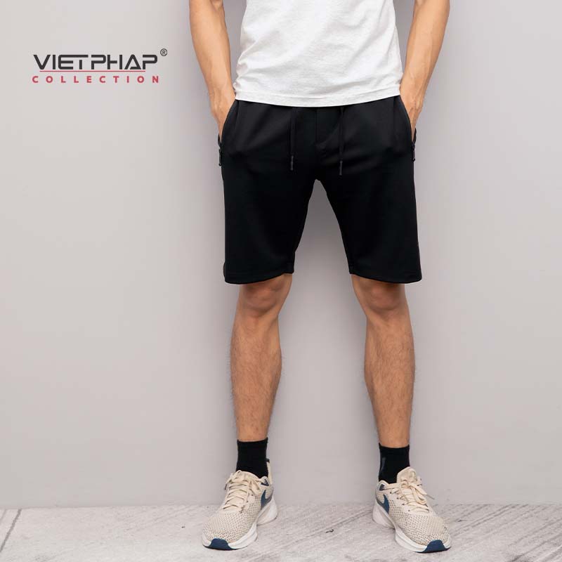 Quần Short thun cao cấp VIỆT PHÁP/ Form Basic - Chất liệu cotton thoáng mát co dãn tốt 9207