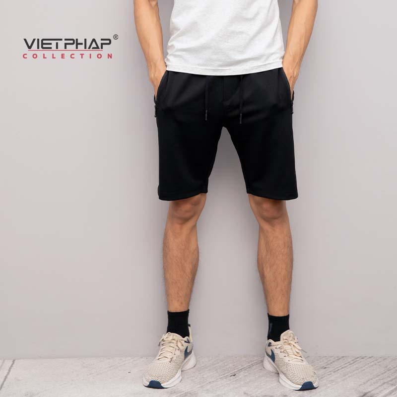 Quần Short thun cao cấp VIỆT PHÁP/ Form Basic - Chất liệu cotton thoáng mát co dãn tốt 9207