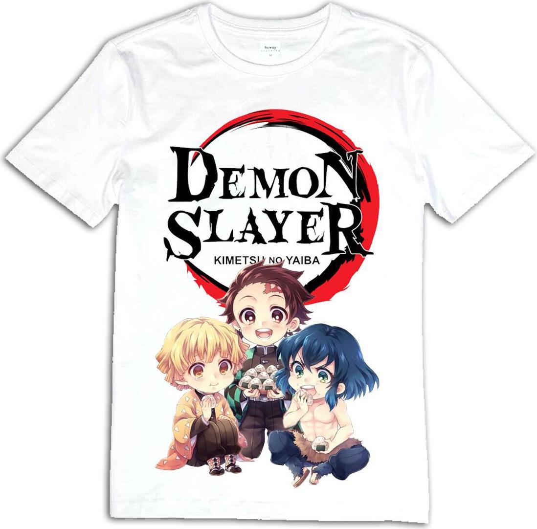 Áo phông hình chibi Kimetsu no Yaiba