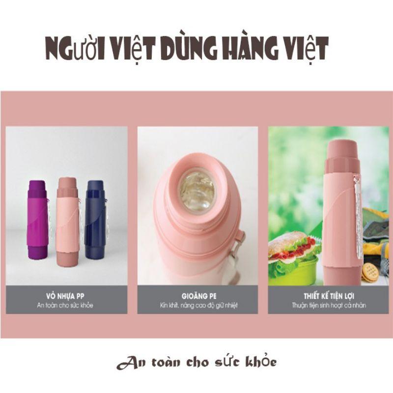 Bình giữ nhiệt, phích giữ nhiệt Rạng Đông đựng nước Nóng/lạnh đến 24h dung tích 450ml