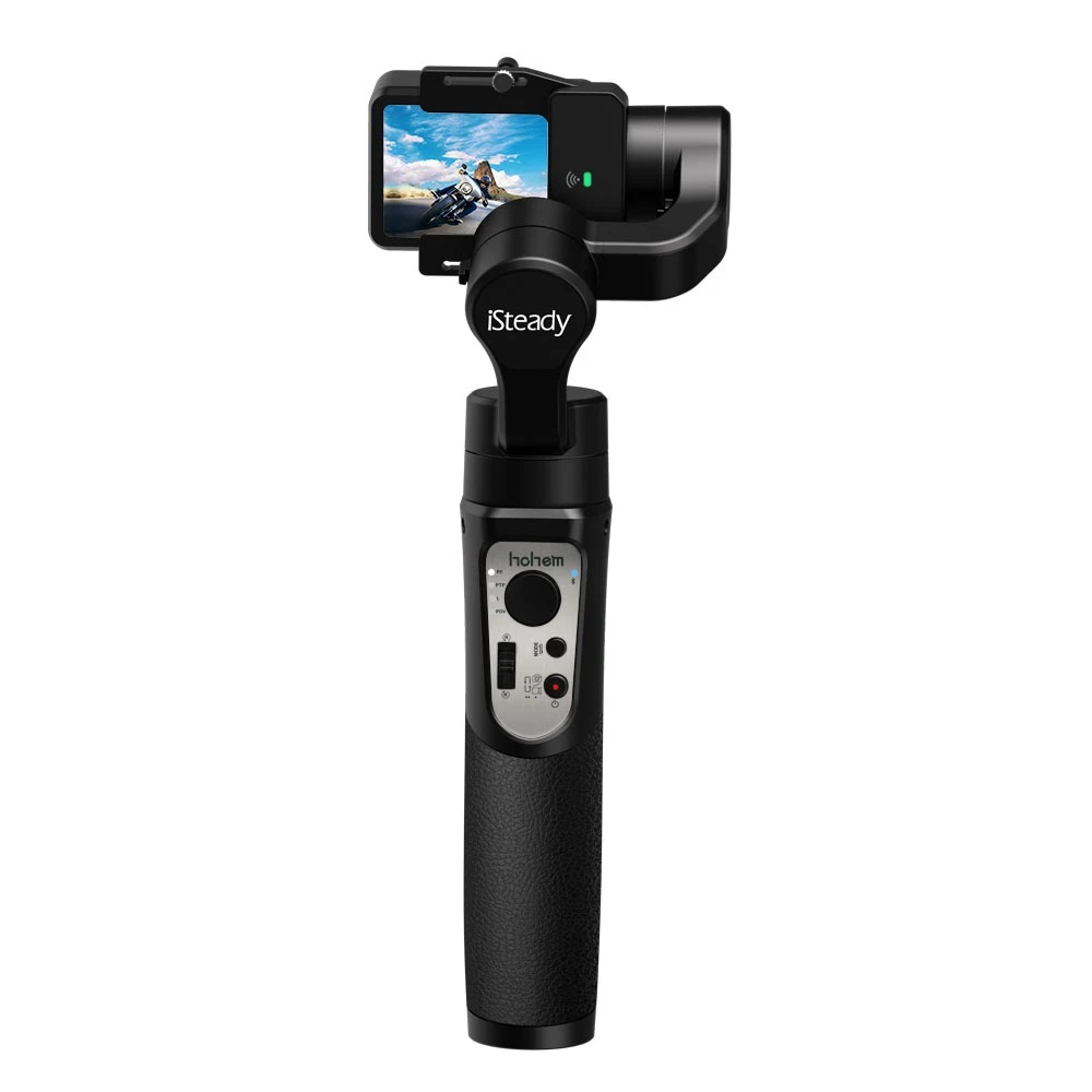 Gimbal Thiết Kế Dành Riêng Cho GoPro Hero Và Các Dòng Camera Action, Đạt Chuẩn Chống Nước IPX4, Hoạt Động 12 Giờ, Kết Nối Wifi Hohem ISteady Pro 3 - Hàng chính hãng