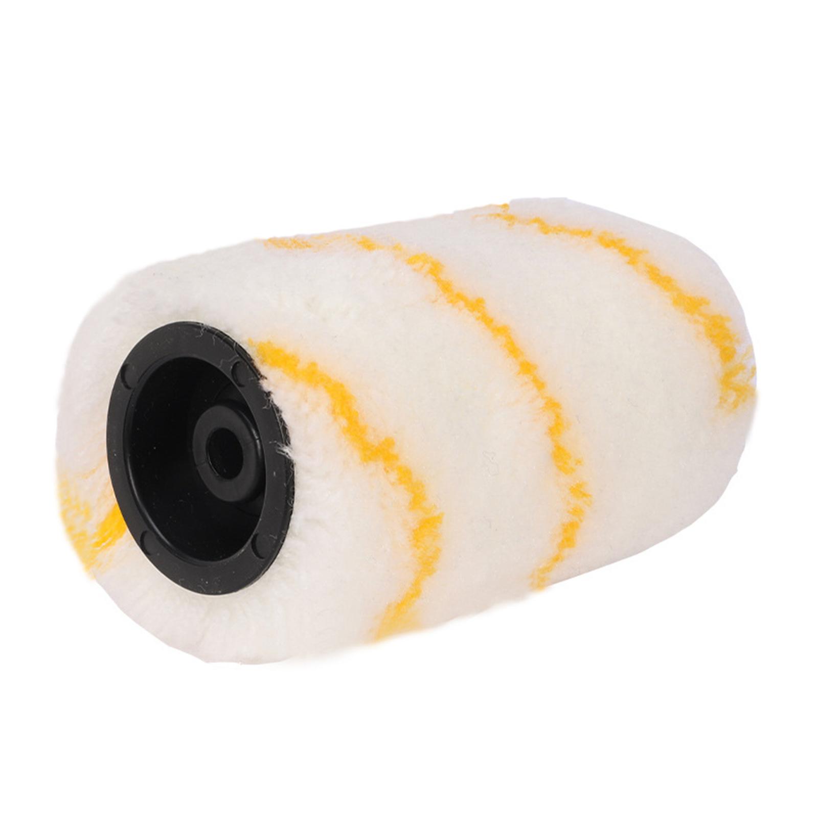 Paint Roller Brush Kit, Small Paint Brushes Edger Tool, Portable Clean-Cut House Cabinet Furniture Painting Supplies, Foam Brush