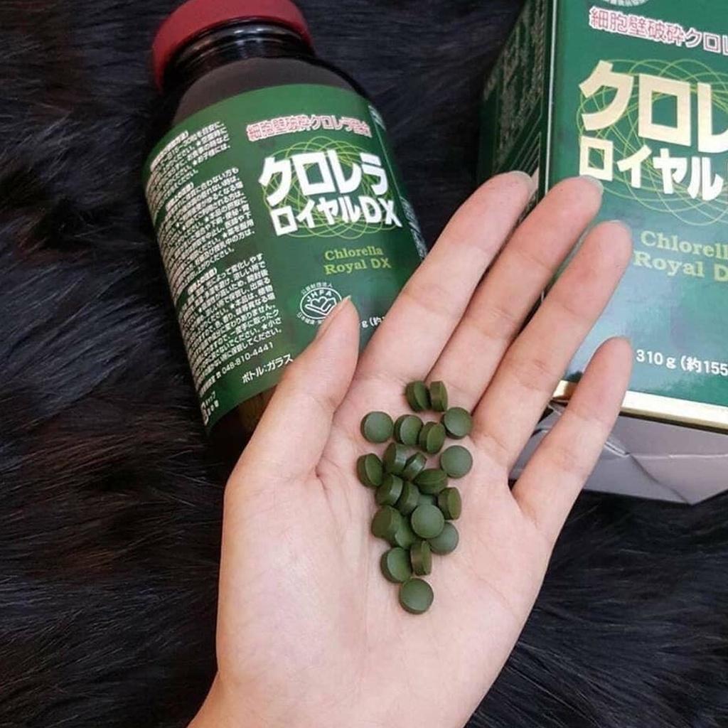 Tảo lục hoàng gia Chlorella Royal DX Nhật Bản 1550 viên