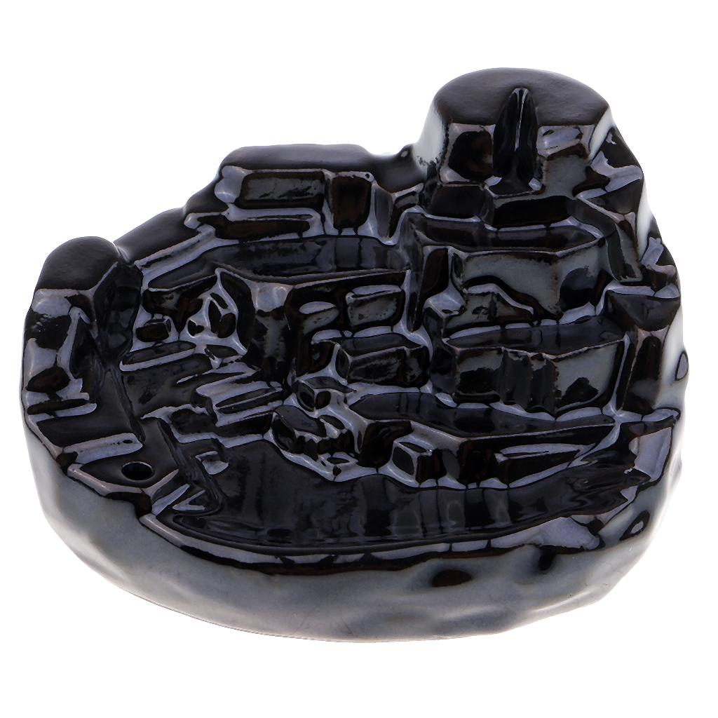 Mini Backflow Incense Burner Ceramic Cone Incense Burner Holder Ornament