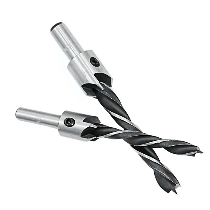 Bộ 7 Mũi Khoan Mồi Bắt Âm Vít Trên Gỗ Từ 3mm Đến 10mm