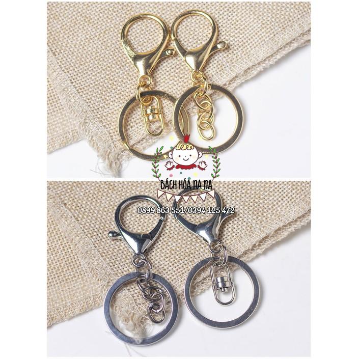 Móc khóa càng cua lớn cho các bạn làm DIY, phụ kiện túi ví, chìa khóa, có dây xích - Nana Handmade
