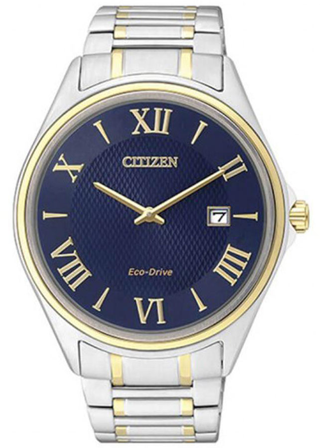 Đồng Hồ Nam Citizen Dây Thép Không Gỉ AU1059-51L - Mặt Xanh