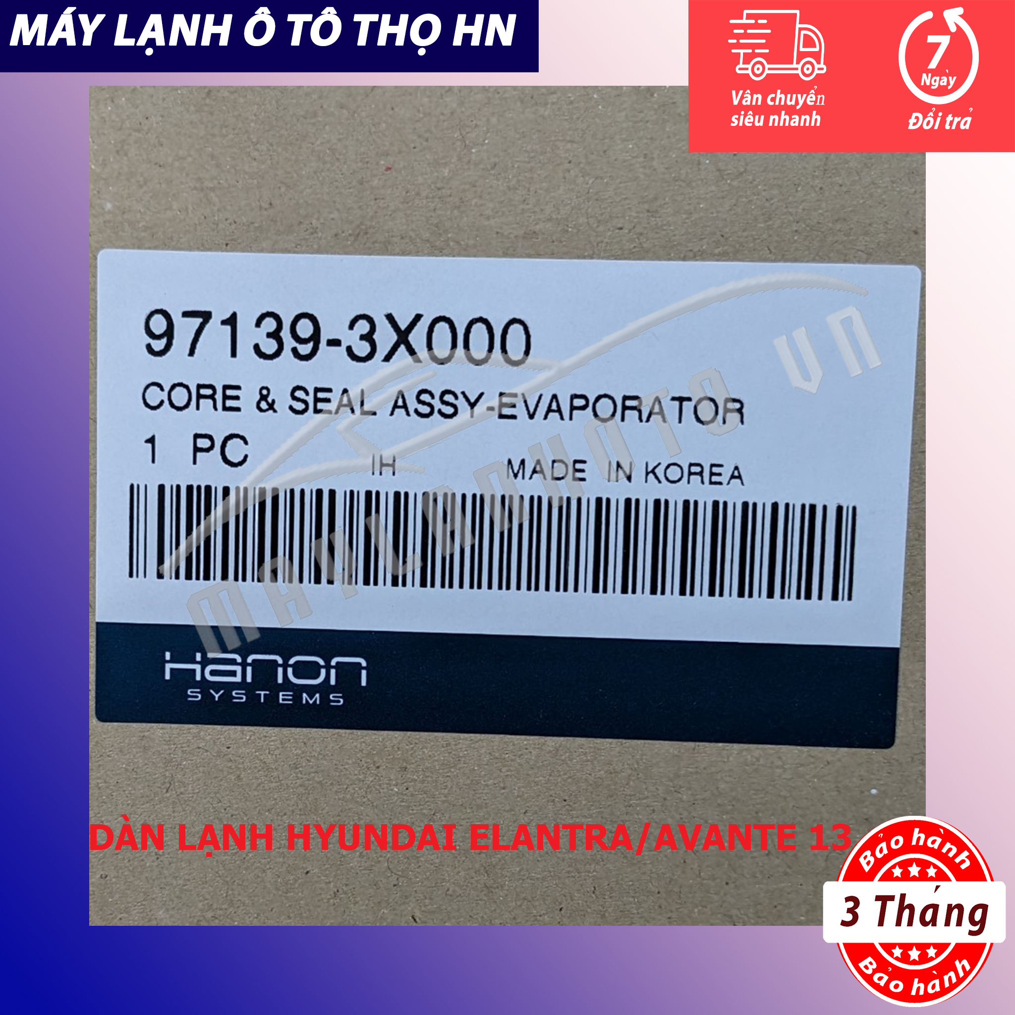Dàn lạnh Hyundai Elantra - Avante 2011 2012 2013 hàng xịn Hàn Quốc 11 12 13